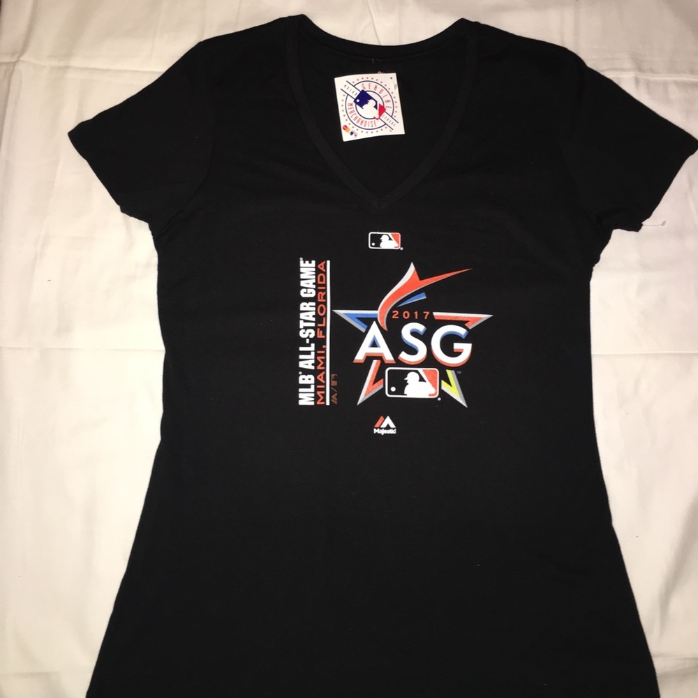 Majestic Women’s ASG ‘17 Black t-shirt. Size L.